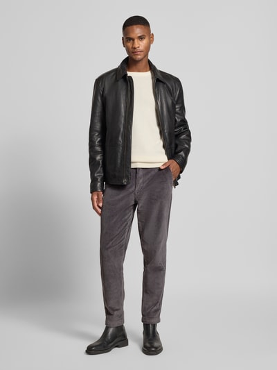 Jack & Jones Tapered Fit Cordhose Anthrazit 1