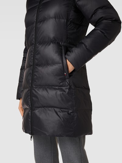 Tommy Hilfiger Outerwear Donsjack met afneembare capuchon, model 'BAFFLE' Zwart - 3