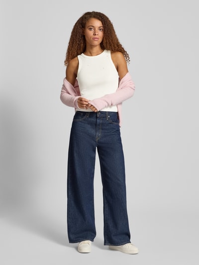 OH APRIL Tanktop in riblook, model 'Dany' Offwhite - 1