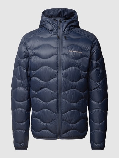 PEAK PERFORMANCE Gewatteerd jack met labelstitching, model 'Helium' Marineblauw - 2