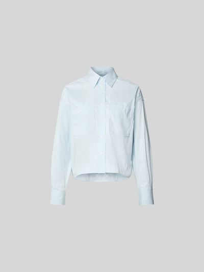 Closed Hemdbluse mit Knopfleiste Dunkelblau 1