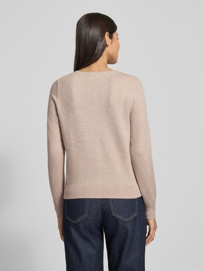 Christian Berg Woman Vest met knoopsluiting Metallic beige gemêleerd - 5