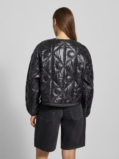 Calvin Klein Jeans Aan twee kanten draagbaar relaxed fit gewatteerd jack Zwart - 5