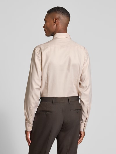 Jake*s Koszula biznesowa o kroju slim fit z listwą guzikową Piaskowy 5