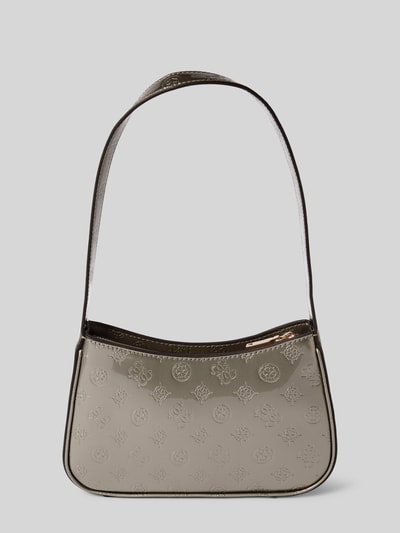 Guess Handtasche mit Label-Detail Modell 'ARNELA Silber 4