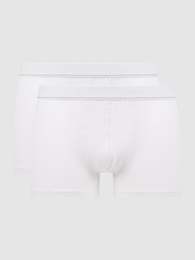 bugatti Trunks mit Kontraststreifen Modell 'PARIS' im 2er-Pack Weiss 1