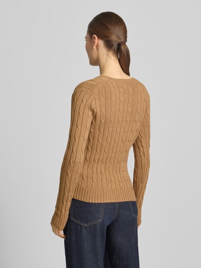 Polo Ralph Lauren Slim Fit Pullover aus reiner Baumwolle Camel 5