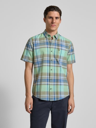 Lerros Straight Fit Freizeithemd mit Kentkragen Mint 4