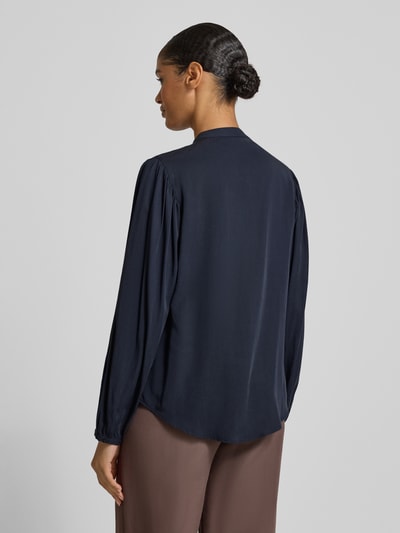 Brax Regular Fit Bluse aus Lyocell Modell 'Valeria' Marine 5