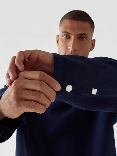 Jacquemus Freizeithemd mit Umlegekragen Marineblau 3