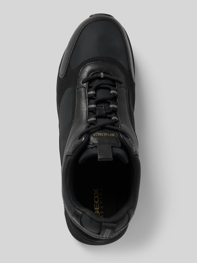 Geox Sneaker aus Leder-Mix Modell 'SPHERICA' Black 3