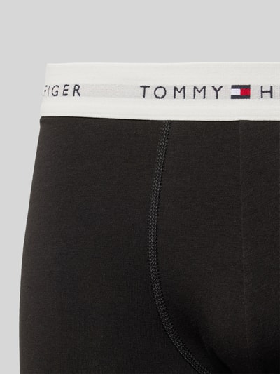 Tommy Hilfiger Trunks mit elastischem Label-Bund im 3er-Pack Black 2