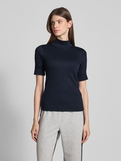Marc Cain T-Shirt mit Stehkragen Marine 4