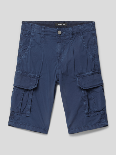 Replay Cargoshorts mit seitlichen Eingrifftaschen Marine 1