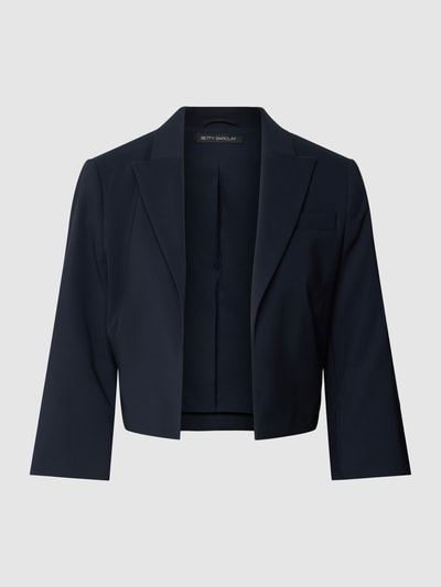 Betty Barclay Korte blazer met reverskraag Marineblauw - 1