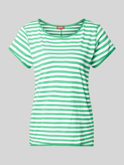 Esprit T-Shirt mit Streifenmuster Gruen 2