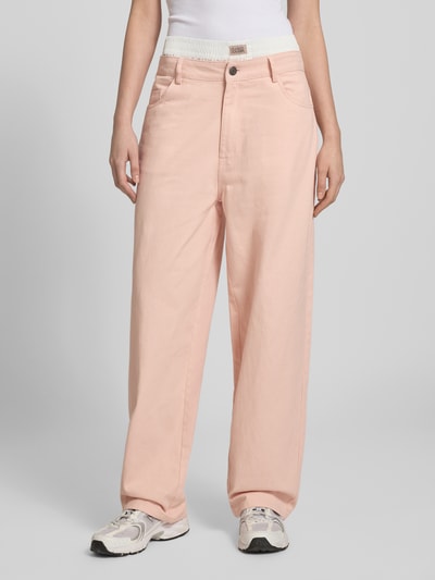 Karo Kauer Jeans mit integriertem Boxer-Detail Rose 4