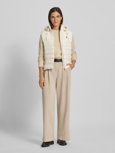 Polo Ralph Lauren Steppweste mit Stehkragen Ecru 1