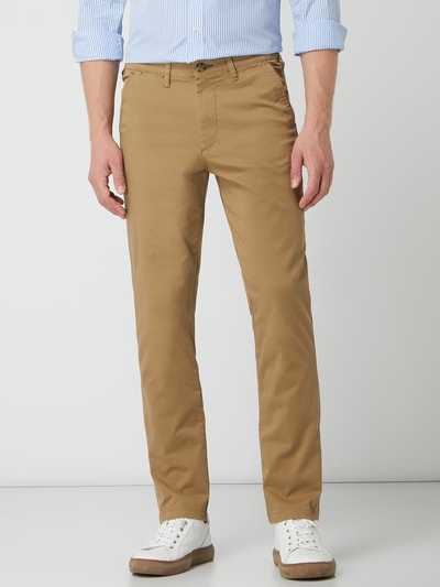 SELECTED HOMME Slim fit chino met biologisch katoen, model 'Miles' Camel - 4