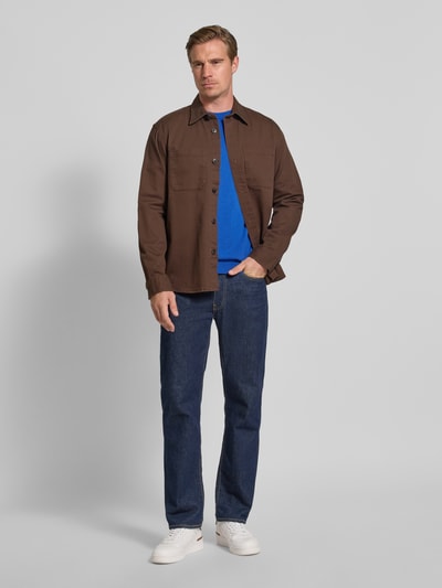 Christian Berg Men Strickpullover aus Wolle-Kaschmir-Mix Royal Melange 1