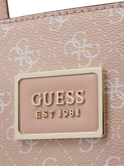 Guess Shopper mit Logo-Muster  Rosé 2