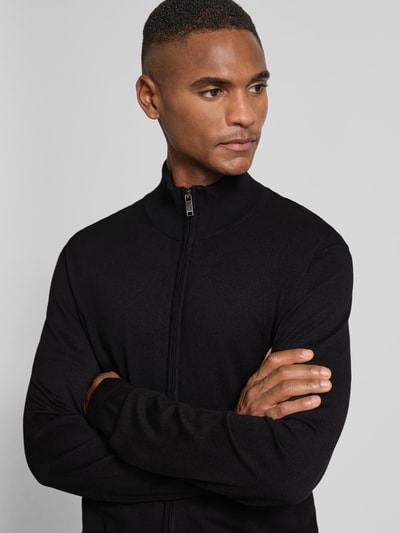 MCNEAL Strickjacke mit Stehkragen Black 3
