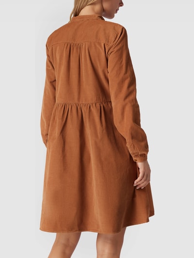 More & More Knielanges Kleid aus Cord Camel 5