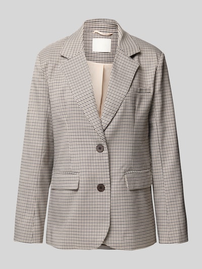 LeGer by Lena Gercke Blazer met reverskraag, model 'Shayenne' Middenbruin - 2