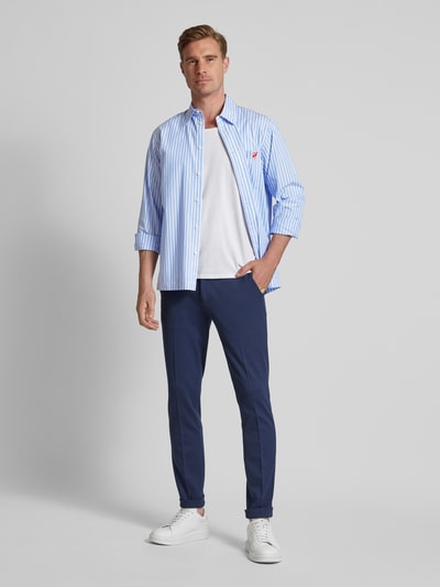 Scotch & Soda Regular fit vrijetijdsoverhemd met borstzak, model 'CORE' Lichtblauw - 1