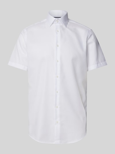Christian Berg Men Regular Fit Business-Hemd mit Kentkragen Weiss 2