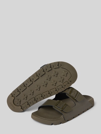 BOSS Sandalette mit Label-Details Modell 'Surfley' Gruen 4