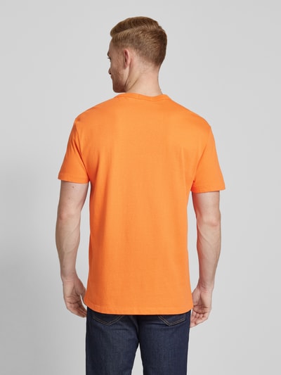 Polo Ralph Lauren T-Shirt mit Label-Stitching Orange 5