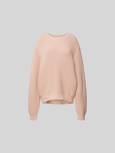 WON HUNDRED Oversized Pullover in Strick-Optik Rosa 1