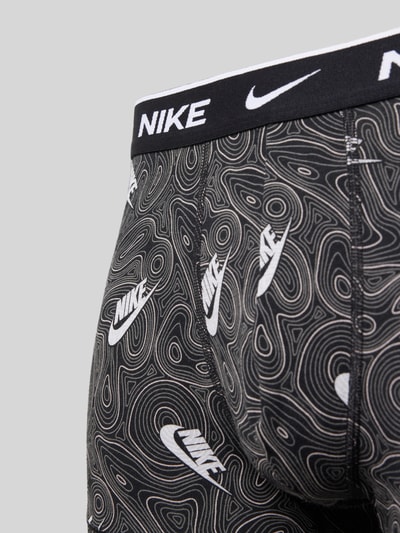 Nike Trunks mit elastischem Label-Bund Modell 'E-DAY' im 3er-Pack Rot 2