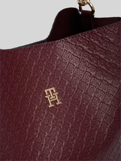 Tommy Hilfiger Handtas met logodetail Bordeaux - 3