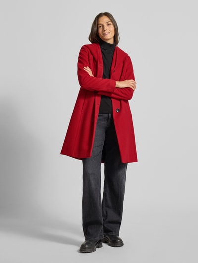 Milo Coats Płaszcz wełniany z domieszką kaszmiru model ‘BELLA’ Czerwony 1