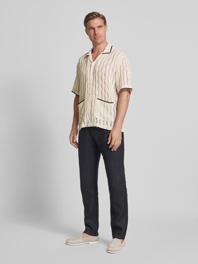 WOODBIRD Freizeithemd mit Knopfleiste Modell 'Sunny' Offwhite 1