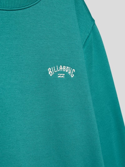 Billabong Sweatshirt mit Logo-Stitching Modell 'ARCH' Tuerkis 2