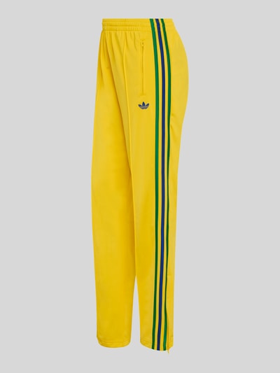 adidas Originals Regular Fit Trainingshose mit Label Stitching GELB 2