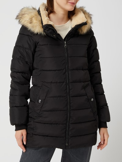 Only Steppjacke mit abnehmbarer Kapuze Modell 'Camilla' Black 4