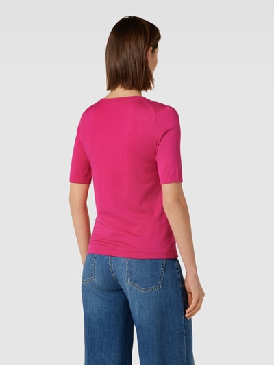 Christian Berg Woman Selection T-Shirt in Strick-Optik Pink 5