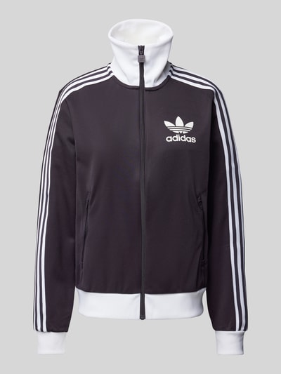 adidas Originals Sweatjacke mit Stehkragen Modell 'BECKENBAUER' Aubergine 2