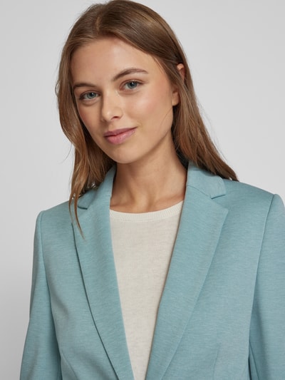 Jake*s Collection Blazer met strookzakken Aquablauw - 3