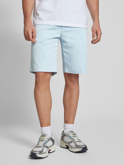 Hugo Blue Regular Fit Bermudas mit Gesäßtaschen Modell 'Dante' Hellblau 4