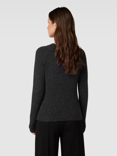 Vero Moda Strickpullover mit Rundhalsausschnitt Modell 'DOFFY' Black 5