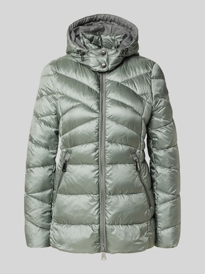 Gil Bret Gewatteerd jack met tweewegritssluiting Donkergroen - 2