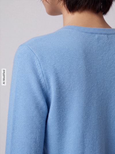 Jake*s Casual Regular Fit Pullover aus reinem Kaschmir Sky 3