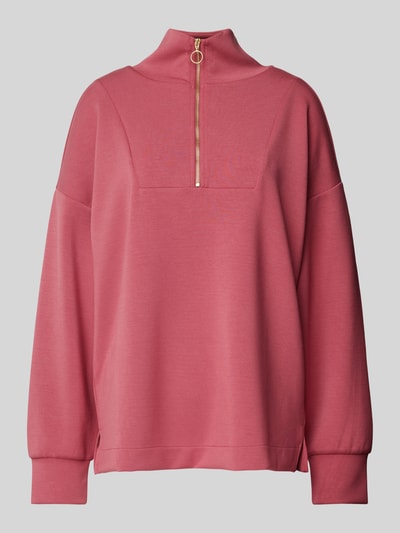 Christian Berg Woman Sweatshirt met opstaande kraag Kersenrood - 2