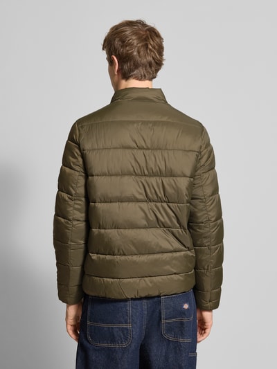 Pepe Jeans Regular Fit Steppjacke mit Stehkragen Oliv 5