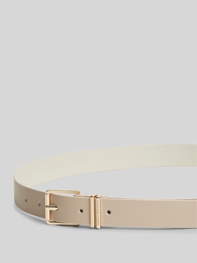 Tommy Hilfiger Gürtel aus echtem Leder mit Label-Prägung Offwhite 3